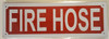 Fire Hose sign (Aluminium Reflective Signs,