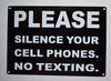 SIGNS Please Silence Your Silent Cell Phones
