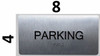 FLOOR SIGNS- Parking