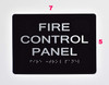 FIRE ALARM CONTROL PANEL SIGNS