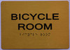 Bicycle Room Sign