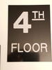 Sign 4TH FLOOR