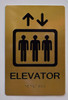 Fire Department Sign- Elevator