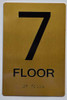 BUILDING MANAGEMENT SIGN- 7 FLOOR