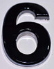NUMBER 6 SIGN
