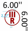 III-R Floor Truss Circular Sign