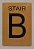 Compliance Sign-Stair B
