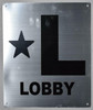 Sign * L lobby