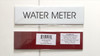 WATER METER SIGN