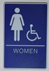 WOMEN SIGN