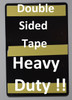 Holes or  adhesive Signs