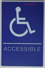 ACCESSIBLE SIGN