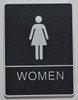 FD Sign WOMEN Restroom  Sign