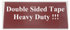Holes or  adhesive Signs