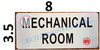 MECHANICAL ROOM SIGN