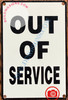 OUT OF SERVICE SIGN