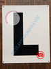 LETTER L SIGN