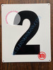 "2" SIGN
