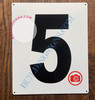"5" SIGN