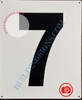 "7" SIGN