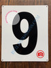"9" SIGN