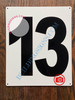 "13" SIGN