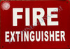 Signage 2PCS-Fire Extinguisher