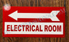 Electrical Room  Left Arrow