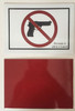NO Guns Sign