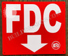 FDC Signage -FDC Arrow Down Signage