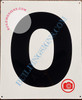 Large Letter O -Metal Signage - Parking LOT Signage