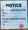 Signs Building Contact Information