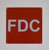 Signs FDC  - FIRE Department Connection