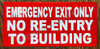 FIRE DEPARTMENT Signage