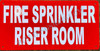 FIRE Sprinkler Riser Room  Singange