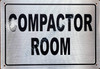 Compactor Room Sign