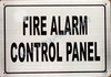 FIRE Alarm Control Panel Sign- FACP Sign