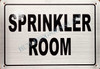 Sprinkler Room Sign