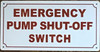 Emergency Pump Shut Off Switch