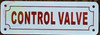 Control Valve Signage