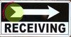 Signage Receiving Right Arrow s