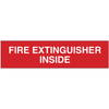 FIRE EXTINGUISHER INSIDE SIGNAGE