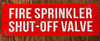 FIRE Sprinkler Shut-Off Valve