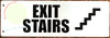 EXIT Stairs Sign-Two-Sided/Double Sided Projecting, Corridor and Hallway Sign