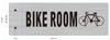 Bike Room -Two-Sided/Double Sided Projecting, Corridor and Hallway Sign