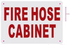 SIGN FIRE HOSE CABINET SIGN