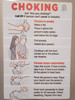 Restaurant Choking Signage - Restaurant chocking poster