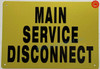 Main Service Disconnect