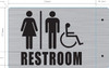 RESTROOM ACCESSIBLE PROJECTION Signage