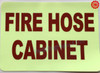 FIRE HOSE CABINET Glow Signage